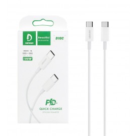 کابل (Type-C To Type-C) PD طول 1 متر Denmen مدل D10C