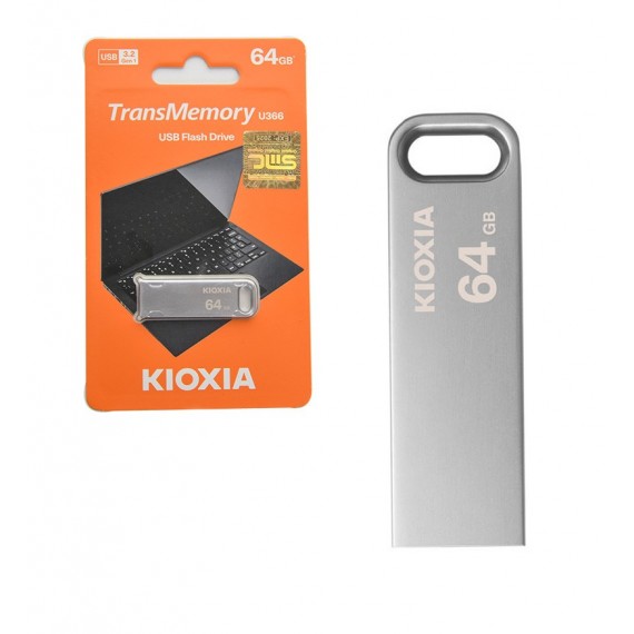 فلش کیوکسیا (KIOXIA) مدل USB 3.2 64GB TransMemory U366 گارانتی SMC