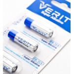 باتری ریموت کنترل وریتی (VERITY) مدل Super Alkaline A27 12V (کارتی 5 تایی)