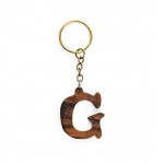 جاسوئیچی چوبی طرح حرف G کد 1007