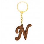 جاسوئیچی چوبی طرح حرف N کد 1006