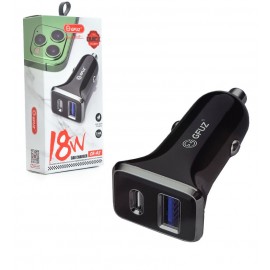 شارژر فندکی 2 پورت GFUZ مدل CR-42