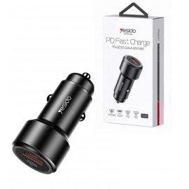 شارژر فندکی 2 پورت یسیدو (Yesido) مدل Y42