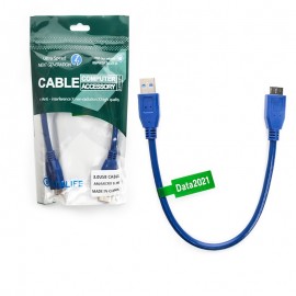 کابل هارد اکسترنال USB3.0 دیتالایف (DATALIFE) طول 0.3 متر