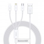 کابل 3 سر اندروید تایپ سی آیفون BaseUS مدل CAMLTYS-02