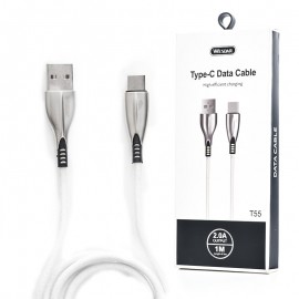 کابل تایپ سی (Type-C) وسدار (WESDAR) طول 1 متر مدل T55