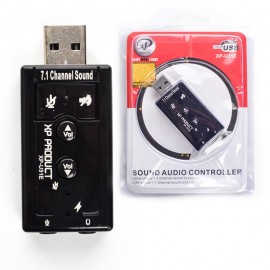 کارت صدا7.1 کاناله USB اکسترنال XP مدل U31E