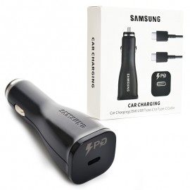 شارژر فندکی تک پورت سامسونگ (Samsung) + کابل PD مدل EP-TA845XWCGCN