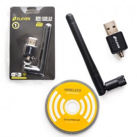 دانگل wifi شبکه USB آنتن کوتاه الون (ELEVEN) مدل D11