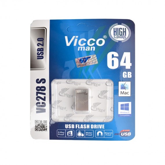 فلش ویکومن (Vicco man) مدل 64GB VC278S