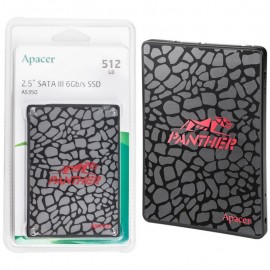 هارد SSD اینترنال 2.5 اینچی اپیسر (Apacer) مدل AS350 PANTHER ظرفیت 512GB