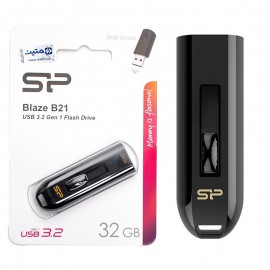 فلش سیلیکون پاور (Silicon Power) مدل 32GB Blaze B21 USB 3.2
