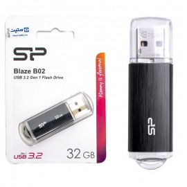 فلش Silicon Power مدل 32GB Blaze B02 USB 3.2