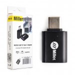 تبدیل Type-C به USB (OTG) میلر (Miller) مدل 202