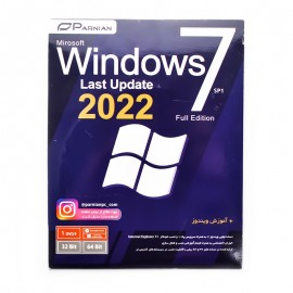 نرم افزار Windows 7 Full Edition Last Update 2022 نشر پرنیان