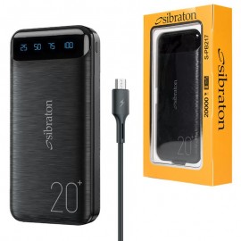 پاوربانک سیبراتون (Sibraton) مدل S-PB217 ظرفیت 20000mAh