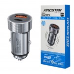 شارژر فندکی 2 پورت کینگ استار (KINGSTAR) مدل KC240PD