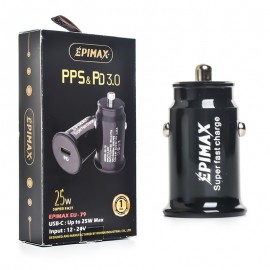 شارژر فندکی 25 وات اپیمکس (EPIMAX) مدل EU-79