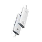 هاب 4 پورت بیسوس (Baseus) مدل BS-OH28 طرح WKQX030102