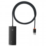 هاب 4 پورت بیسوس (Baseus) مدل BS-OH28 طرح WKQX030102
