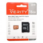 رم موبایل وریتی (VERITY) مدل 16GB MicroSDHC 95MB/S خشاب دار