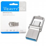فلش OTG وریتی (VERITY) مدل 32GB O512 USB3.0