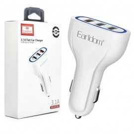شارژر فندکی 3 پورت ارلدام (Earldom) مدل ES-CC13