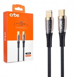 کابل تایپ سی به آیفون (Type-C to Lightning) کربی (Crbe) طول 1.2 متر مدل BE-C103CL