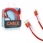 کابل اندروید (MicroUSB) چرمی شیشه ای