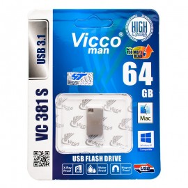 فلش ویکومن (Vicco man) مدل 64GB VC381S USB 3.1