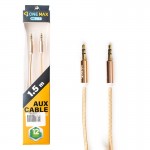 کابل 1 به 1 صدا (AUX) طول 1.5 متر وان مکس (ONE MAX) مدل 906
