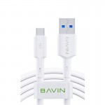 کابل تایپ سی (Type-C) باوین (BAVIN) طول 1.2 متر مدل U-CB257-C