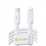 کابل تایپ سی به آیفون (Type-C to Lightning) باوین (BAVIN) طول 1.2 متر مدل U-CB257-PD