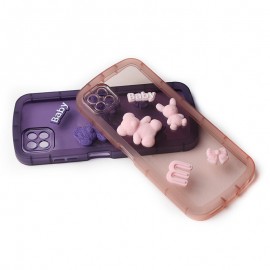 گارد عروسکی خرسی BABY مدل Samsung A22 5G