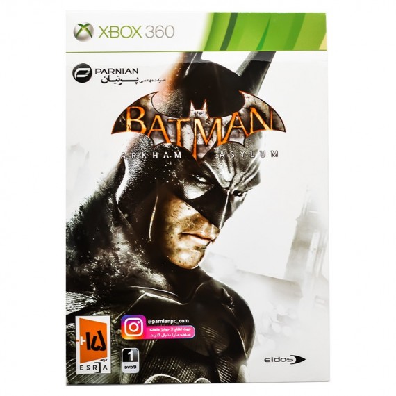 بازی ایکس باکس Batman Arkham Asylum نشر پرنیان