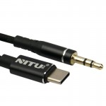 کابل تبدیل Type-C به AUX نیتو (NITU) طول 1 متر مدل NT-AUX011