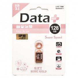 فلش دیتا پلاس (Data Plus) مدل 128GB Gift Rose Gold USB 3.1