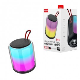 اسپیکر بلوتوث رم و فلش خور RGB دار هیسکا (HISKA) مدل B44
