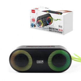 اسپیکر بلوتوث رم و فلش خور RGB دار هیسکا (HISKA) مدل B110