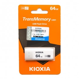 فلش کیوکسیا (KIOXIA) مدل TransMemory U301 USB3.2 ظرفیت 64GB گارانتی حافظه طلایی