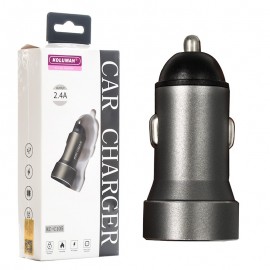 شارژر فندکی 2 پورت کلومن (KOLUMAN) مدل KC-C105