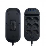 رابط برق 3 خانه +چهار پورت USB باوین (BAVIN) مدل PC327