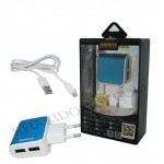 شارژر USB دو پورت Remax مدل RX-D09 آبی