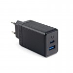 فست شارژر دیواری 2 پورت + کابل PD هیسکا (HISKA) مدل H-126Gan