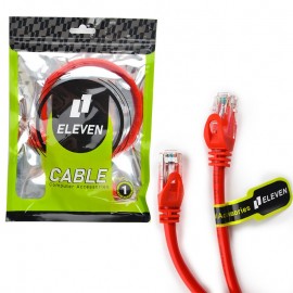 کابل شبکه CAT6 پچ کورد الون (ELEVEN) طول 0.5 متر