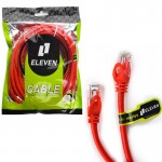 کابل شبکه CAT6 پچ کورد الون (ELEVEN) طول 2 متر