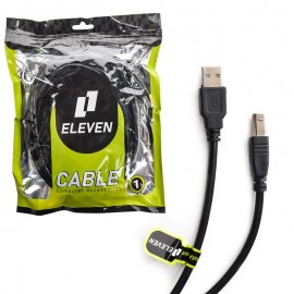 کابل پرینتر USB2.0 الون (ELEVEN) طول 5 متر