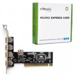 کارت PCI به USB2.0 چهار پورت رویال (Royal) مدل RP-201