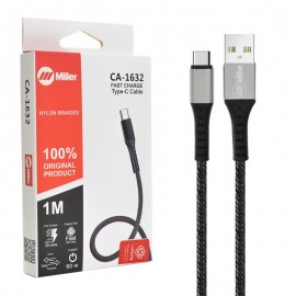 کابل تایپ سی (Type-C) میلر (Miller) طول 1 متر مدل CA-1632