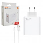 فست شارژر شیائومی (Xiaomi) 120W + کابل تایپ سی مدل MDY-12-ED